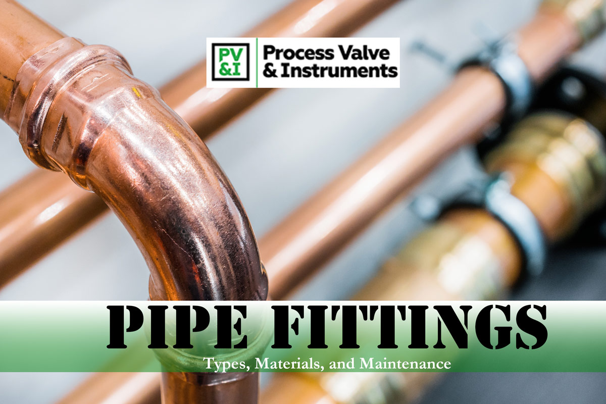 What types of pipe fittings used in pipeline?
